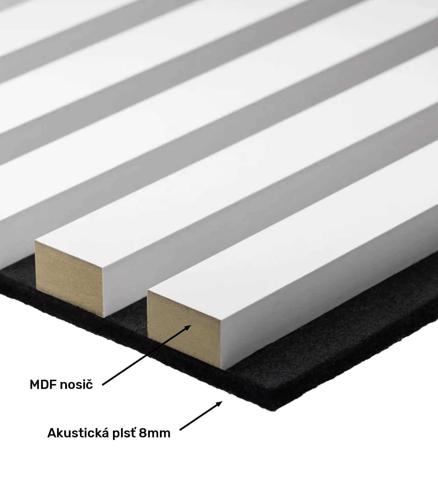 Akusticke panely, akusticke lamely, lamely na stenu, akusticka stena, potichu, dubove parkety, dubove parkety lamelovy panel, lamely čierny podklad, Nemi Trade, akusticke lamely na stenu